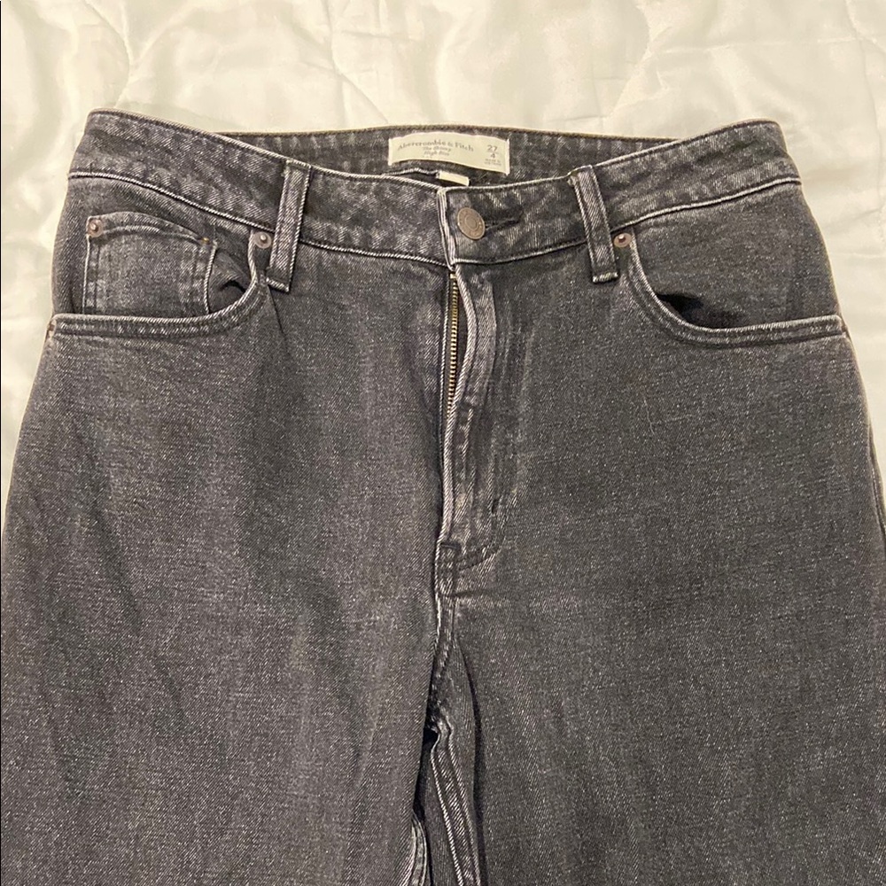Abercrombie the skinny high rise curve jeans